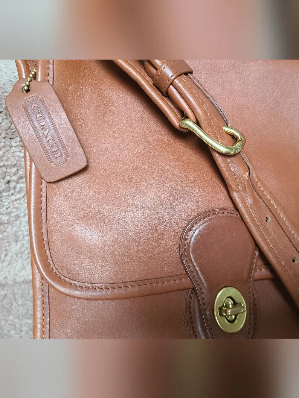 Coach Shelburne 9038 In British Tan - Picture 4 of 16